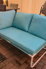 Set Divano da Giardino con Tavolino