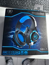 Cuffie da gaming blu beexcellent