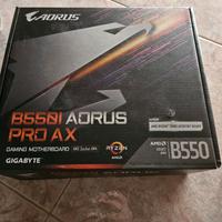 Scheda madre B550 itx gigabyte aorus pro ax am4