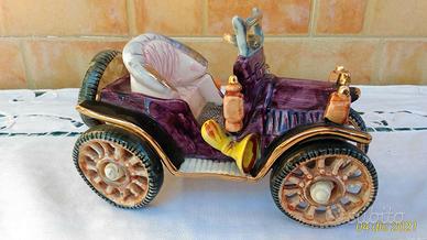AUTO D’ EPOCA  IN  CERAMICA