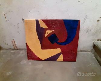 Quadro astratto firma G. Pinotti.
