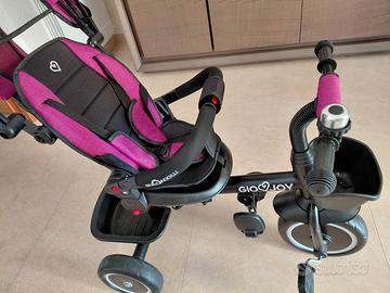 Triciclo con maniglione giojoy