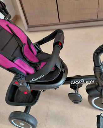 Triciclo con maniglione giojoy