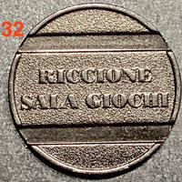 Gettone Sala Giochi “DOLLARO” Riccione anni 80/90