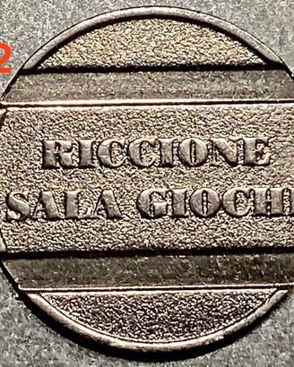 Gettone Sala Giochi “DOLLARO” Riccione anni 80/90