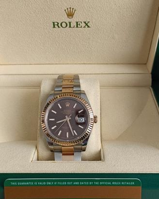 Rolex Datejust 41 referenza 126331 anno 2017