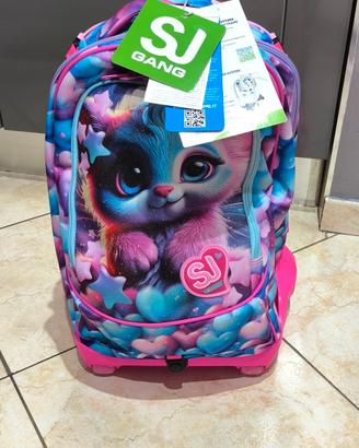 Zaino Trolley SJ Magical Fantasy 8ruote Mai usato 