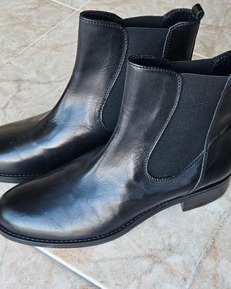 Stivaletti donna in vera pelle