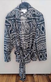 Giacca aperta in maglia da donna
