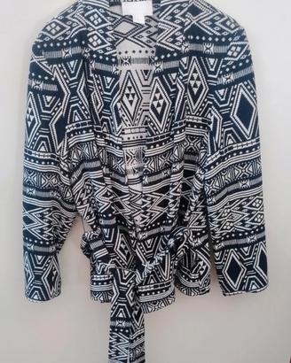 Giacca aperta in maglia da donna