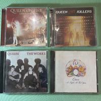 4 CD dei QUEEN -  - conf. Aperte - cd perfetti - c