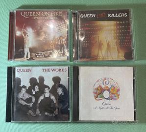 4 CD dei QUEEN -  - conf. Aperte - cd perfetti - c
