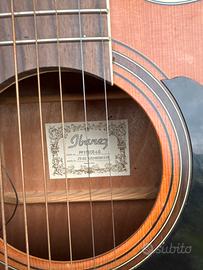Chitarra ibanez acustica elettrificata