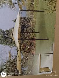 Gazebo con tendalino