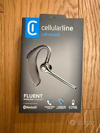Auricolare Bluetooth Cellularline Fluent Wireless