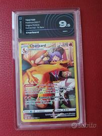 Charizard 9.5 Origine Perduta AI grading 9.5