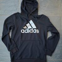 Felpa Nera Adidas