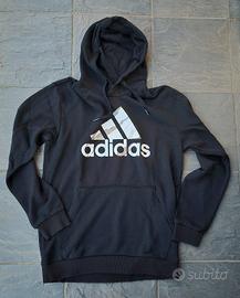 Felpa Nera Adidas