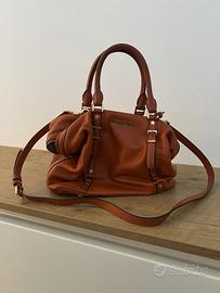 Michael Kors borsa pelle marrone con tracolla