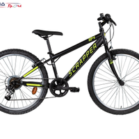 Mtb Junior Scrapper 24'' nera