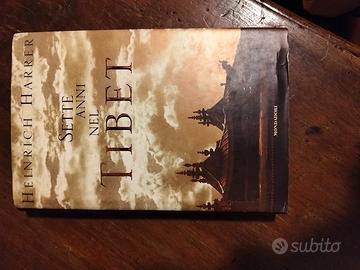 Libro 7 anni nel Tibet di Harrer, copertina rigida
