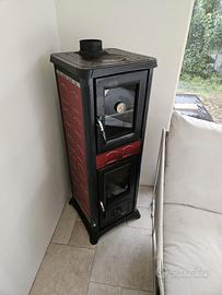 Stufa a legna con forno Gemma di Nordica