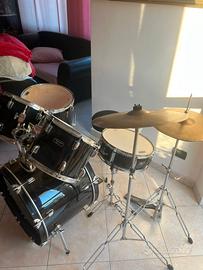 Batteria acustica Mapex Tornado Nera  5 pezzi