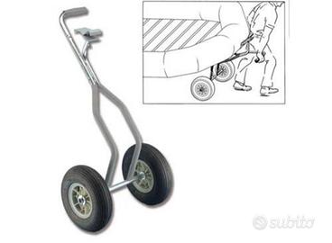 Carrello anteriore trasporto gommoni