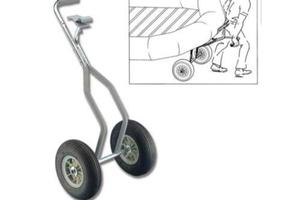 Carrello anteriore trasporto gommoni