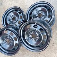 Set 4 cerchi in ferro Golf 7-8, Audi A3 da 16