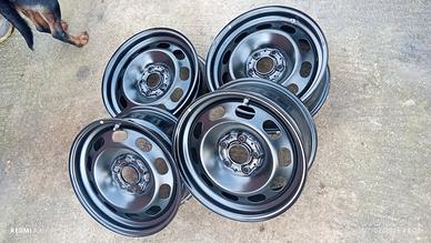 Set 4 cerchi in ferro Golf 7-8, Audi A3 da 16