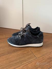 Scarpe Hogan H Blu H86RUN 9 Blue