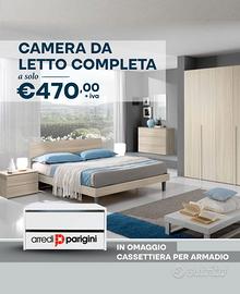 Camera da letto-3 colori a scelta-pr