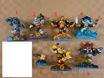 wii personaggi skylanders-giochi- portali