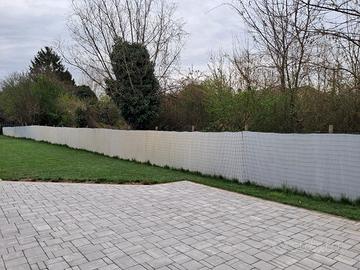 Staccionata in PVC - pannelli h 150x500 cm lungh.