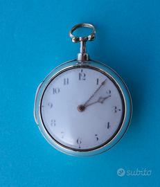 Antico orologio a verga G. Plummer c.1808 