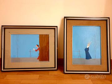 Quadri Veniero Canevari - Dittico