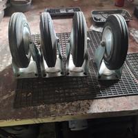 ruote carrello fisse 