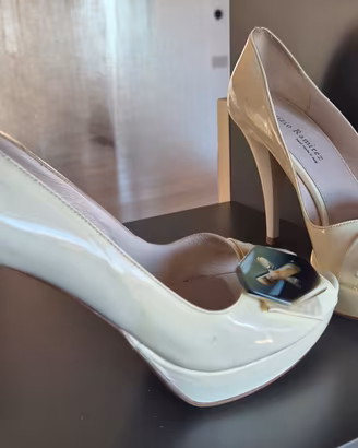 scarpe di qualità col tacco misura 37/38