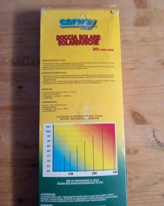 doccia solare 