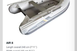 Tender Zar mini air 8 full set PUNTALDIA