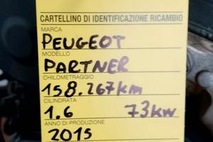motore Peugeot partner BH02 