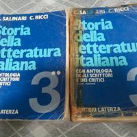 Manuale "Storia della letteratura italiana" Salina