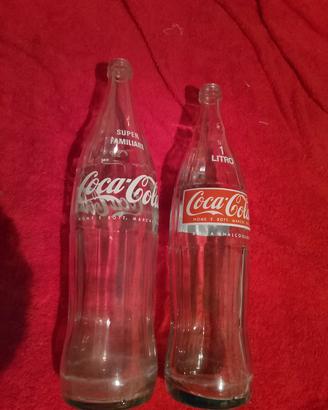 Bottiglie coca cola vintage 