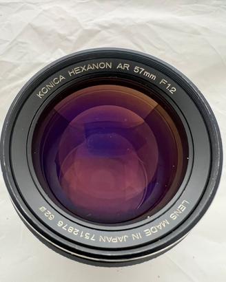 Konica Hexanon AR 57mm f1,2