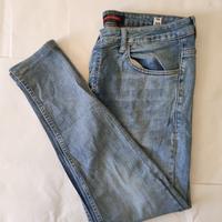 Jeans Prada Uomo W33 Denim Blu – Bottoni – Fondo S