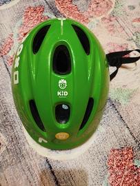 casco bici btwin kid verde