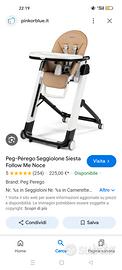 sediolone peg Perego siesta 