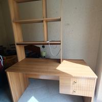 SCRIVANIA CON LIBRERIA