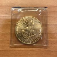 Dollaro e 1/2 dollari Usa argento.